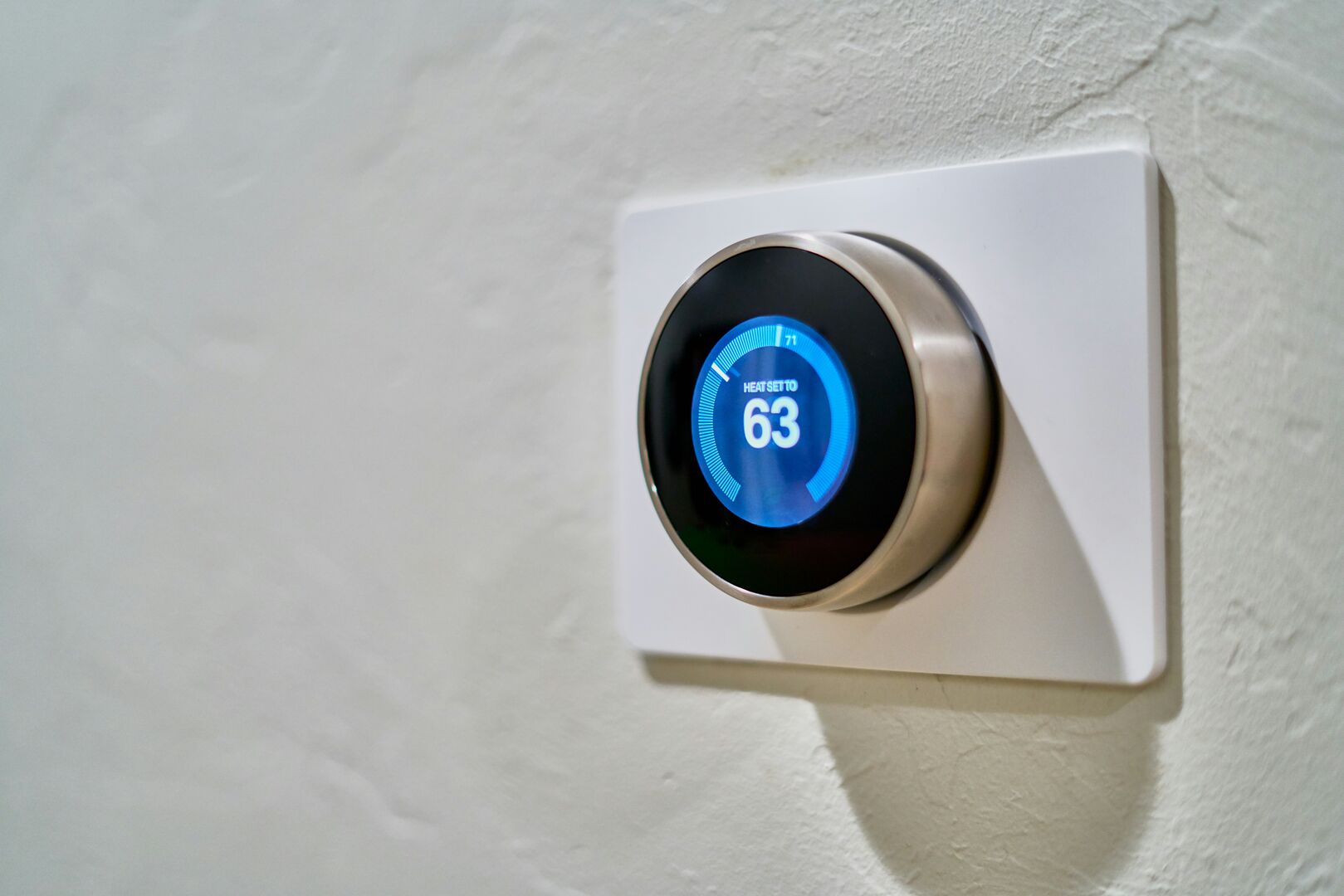 Nest thermostat in home renovation