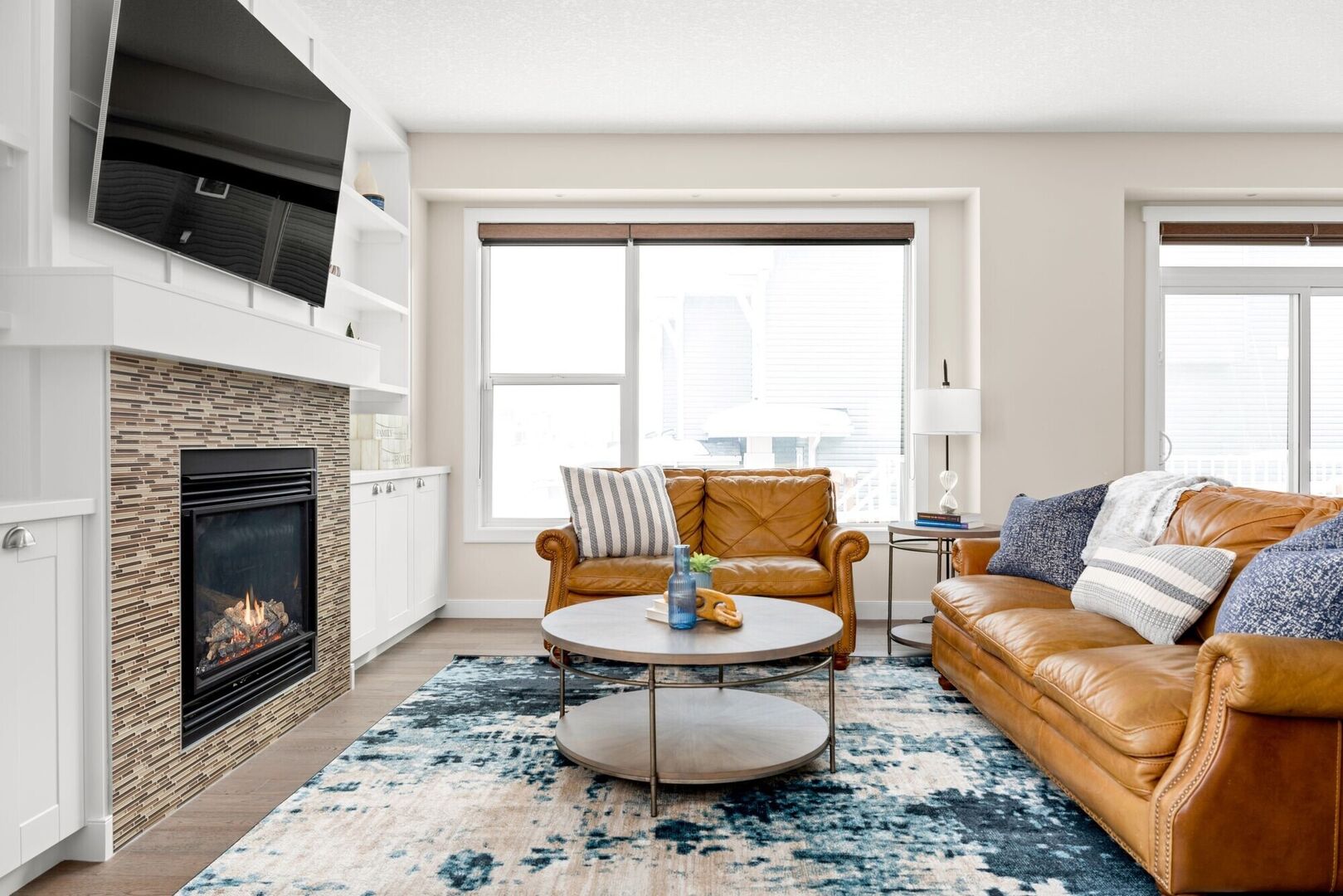 Open concept living room